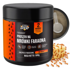 Mittel gegen Pharaoameisen – Pulver mit Zweikomponenten-Lockstoff No Pest Faraodust 500 g.